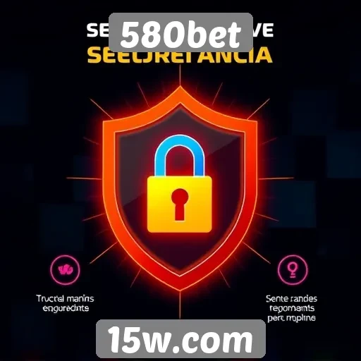 Recursos de segurança do site 580bet